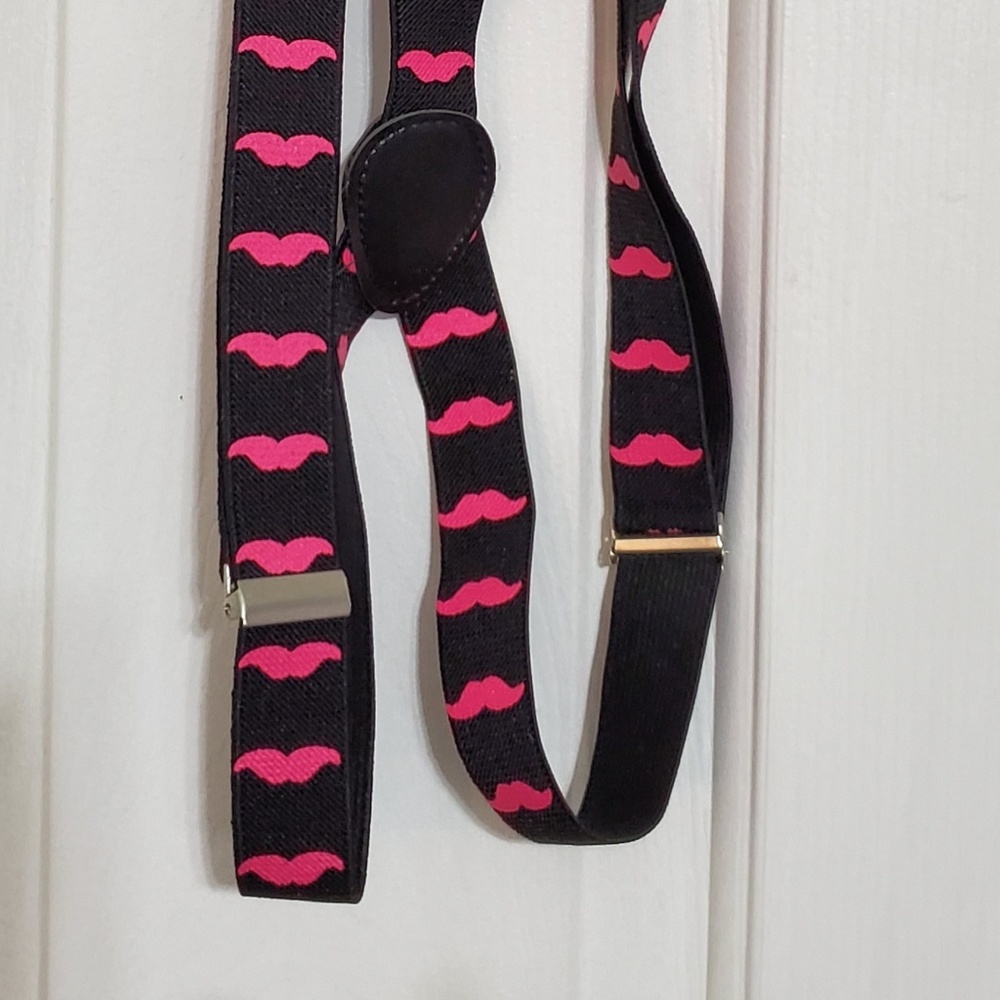 Mustache suspenders